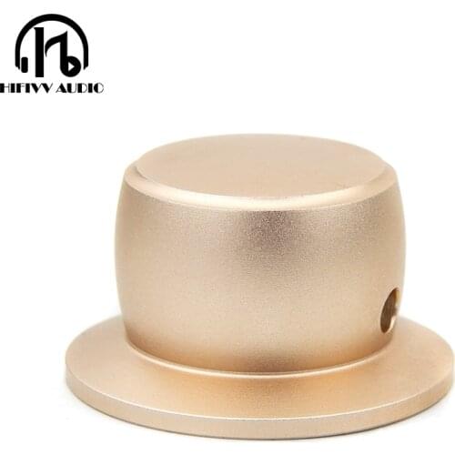 Aluminum Volume knob 1pcs Diameter 38mm Height 22mm amplifier Potentiometer knob