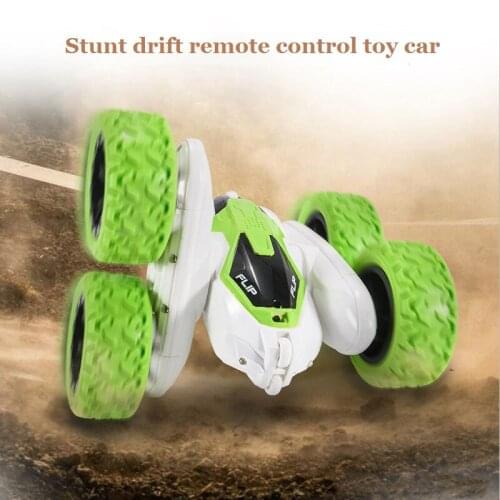 Remote Control Car Stunt Drift Deformation Off-Road Vehicle Childrens Toy 360 Degree Flip Mini Tracked Remote Control Car