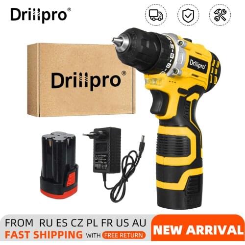 18V Electric Screwdriver Mini Wireless Driver With Lithium-Ion Battery Cordless Drill Home DIY Power Tools