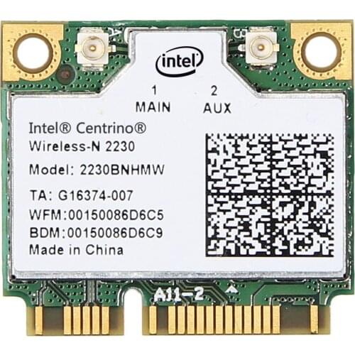 Intel Centrino Wireless-N 2230 2230BNHMW 300Mbps WiFi Bluetooth 4.0 Half Mini PCI E Card wireless card Network card