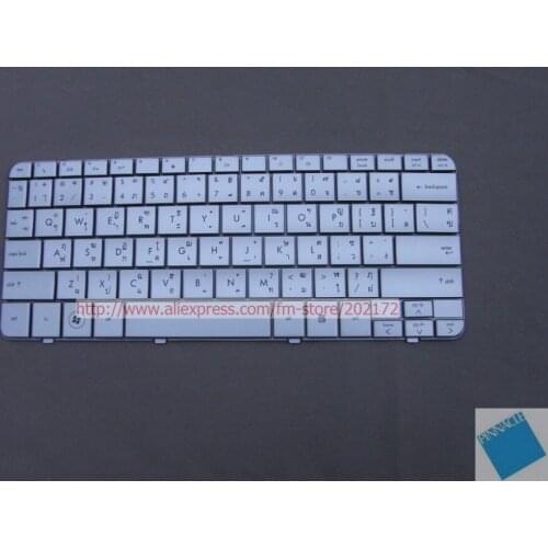 Brand New Silver Laptop Notebook Keyboard 580030-281 580952-281 For HP Pavilion dm1 MINI 311 Thailand 100% compatiable us