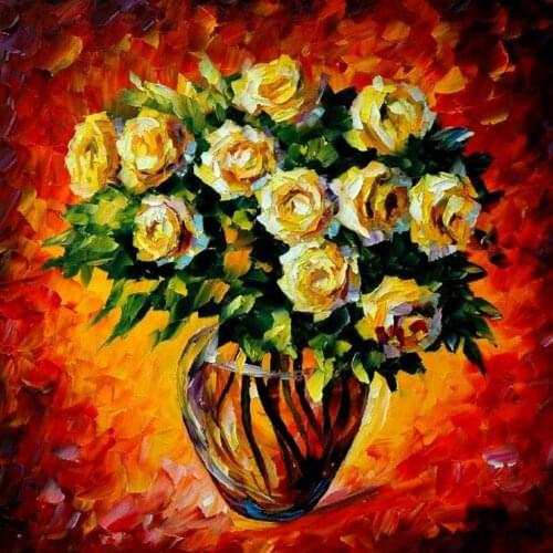 MYCELLA Diamond Painting Cross-Stitch Full Diy Kit Flowers Diamond Embroidery Christmas Sets For Embroidery Mosaic Vase Picture