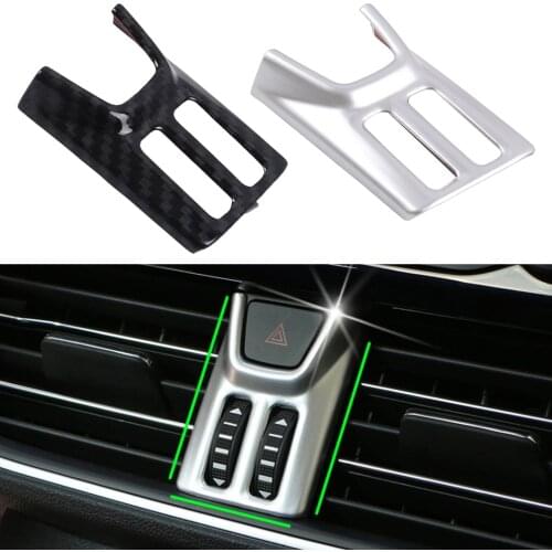 Car Interior Warning Light Decorative Frame Cover Trim Decal Sticker Styling For Ford Focus 2019 2020 Decorative