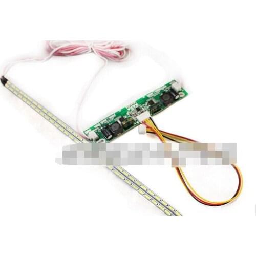 New!! 42 inch LED Aluminum Plate Strip Backlight Lamps Update Kit for LCD Monitor TV Panel 2 LED Strips 475mm Free Shipping