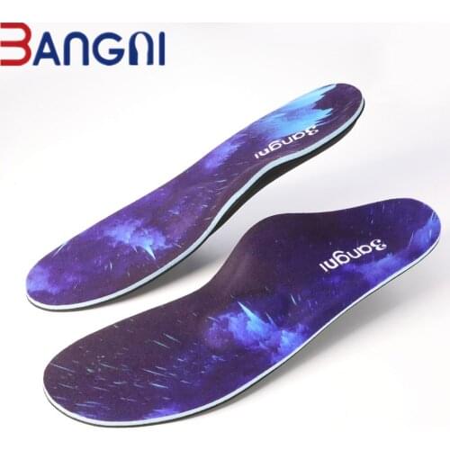 3ANGNI Orthotic Strong Arch Support Insoles Severe Flat feet insole Orthopedic Heel Pain Plantar Fasciitis Men Woman