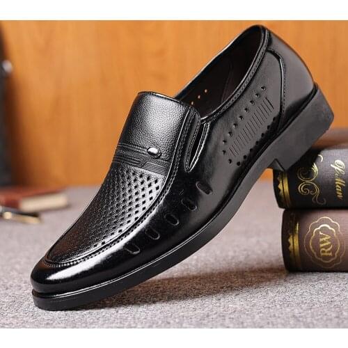 Мужские кожаные сандали Panzilai China At AliExpress