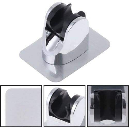 Head Holder Adjustable No Drilling Bracket Mount Shower Hand Attachable Sticker #0604