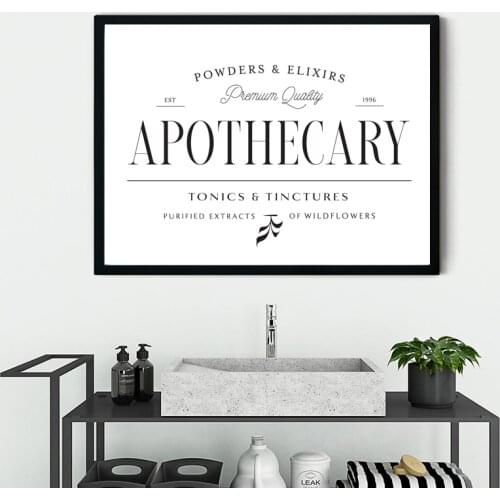 Quote Canvas Painting Nordic Minimalist Posters and Prints Apothecary Pictures for Interior Frameless Wall Art Room Decor