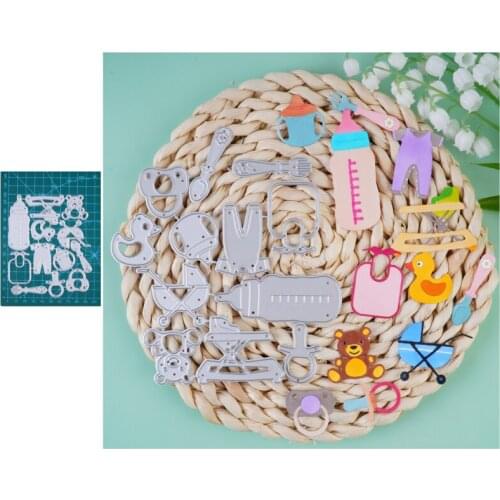 YaMinSanNiO Baby Supplies Goods Ddecoration Metal Steel Frames Cutting Dies DIY Scrap Booking Photo Album Embossing Paper Cards
