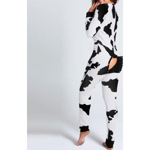 15 Colors Womens Pajamas Button-Down Front Functional Buttoned Flap Adults Jumpsuit Sexy Femme Pijama Nachtkleding Vrouwen