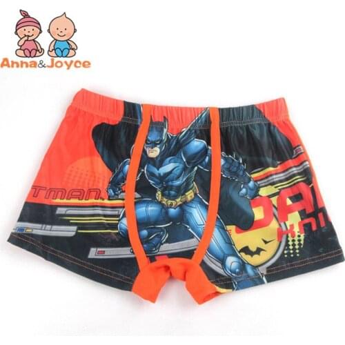 5pcs/lot Soft Childrens Boxer Boys Underwear boxer panties Cute Cartoon Kids Underwear Briefs Pants Underpants 3-11Y