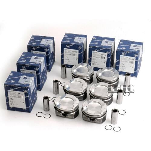 6 pcs Pistons Rings Set STD Φ84mm For BMW N55B30A F10 F20 F30 F80 M135i M235i X3 X5 X6