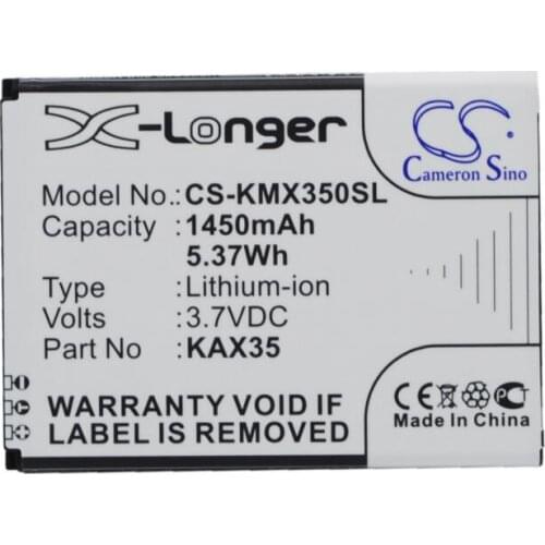 Cameron Sino 1450mAh battery for KAZAM Trooper X3.5 KAX35 Mobile, SmartPhone Battery