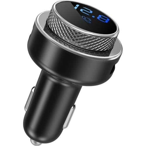 GC16 FM Transmitter for Car Fast Charger QC3.0 USB Charger car usb charger mp3 player Bluetooth 5.0 Handsfree wireless car kit