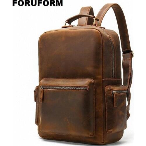 Мужские кожаные рюкзаки FORUFORM China At AliExpress