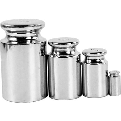Chrome Gram Plating Calibration For Weigh Scale 10g 100g 200g 500g Weight Silver