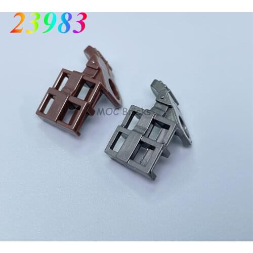 20pcs/lot DIY Armor Shoulder Pad Single with Scabbard for 2 Katanas fit with 23983 building block figure toys for kids Xmas gift