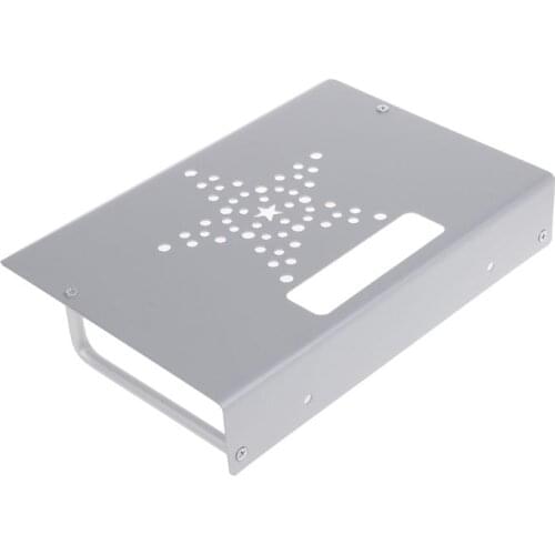 Wall Mount Storage TV Box Router Shelf Set-top Box Bracket Holder Mini PC DVD Player Stand Rack Aluminum Single-layer Space