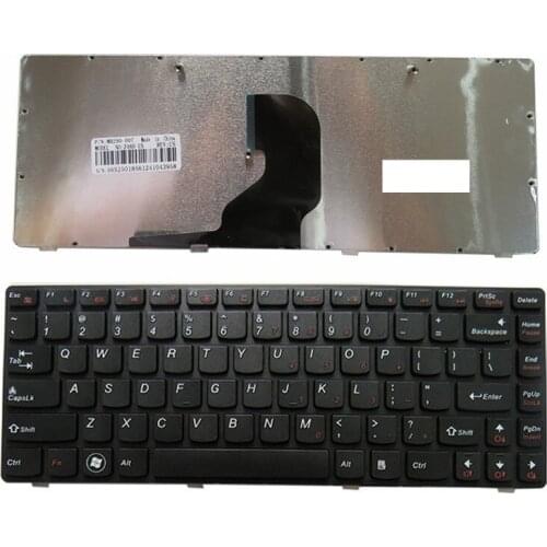 US New English Replace laptop keyboard For Lenovo Z460 Z460A Z465 z465 black
