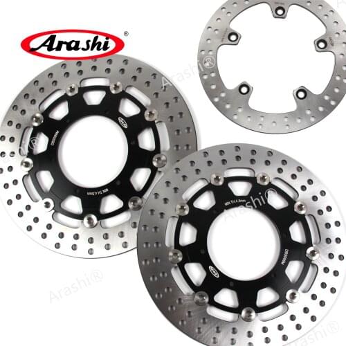 ARASHI F700GS Front Rear Brake Rotors Disc Fit BMW F 700 GS 2013 2014 2015 F650GS ABS F800GS F 650 700 800 GS ADV ABS ROUND DISC