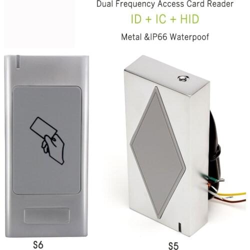 Rfid Dual Frequency Access Control Card Reader