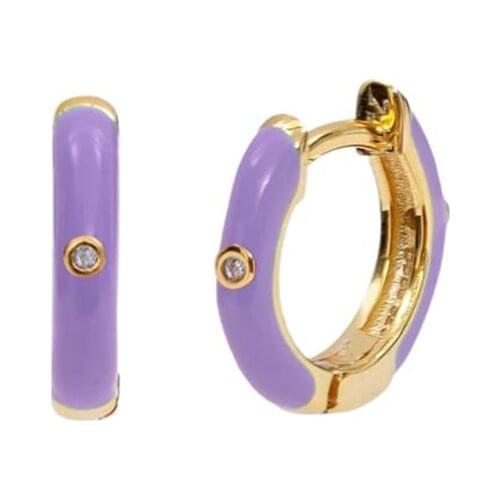 AIDE 925 Sterling Silver Huggie Earrings For Women Hoop Earring Girl Piercing Earings Fine Jewelry Zircon Pendiente Bijoux Arete