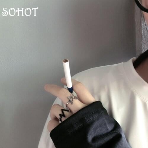 SoHot Women's Silver Rings