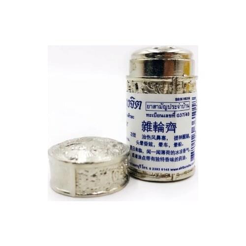 Thai Herbal Natural Nasal Relieve nasal congestion dizziness Free Ship