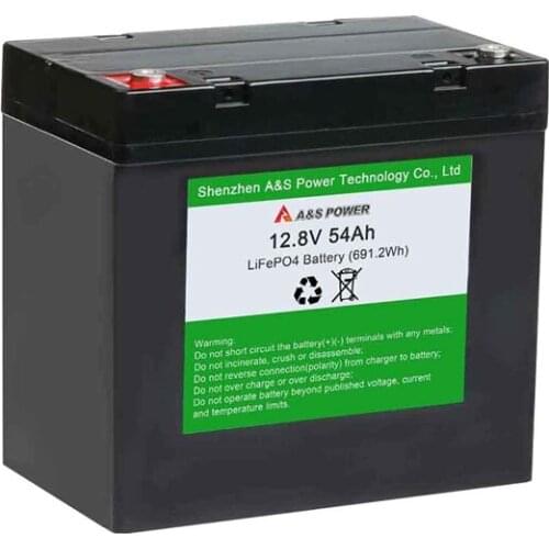 Top quality solar battery deep cycle accu lifepo4 battery 12v 50ah with ABS case
