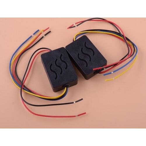 2Pcs/Set Universal 12V 3 Step Sequential Chase Flash Module Boxes Fit For Car Brake Turn Signal Light Lamp High Quailty