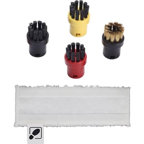 5PCS For Karcher SC1 SC2 SC3 SC4 SC5 Vacuum Cleaner Mop Cloth Pad Steam Cleaner Floor Cloth Pad Cleaning Brush