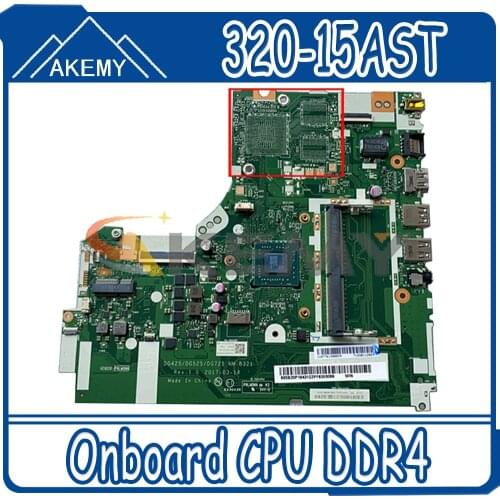 Akemy For Lenovo 320-15AST 320-17AST 330-15AST Laptop Motherboard DG425 DG525 DG725 NM-B321 AMD Onboard CPU DDR4 Tested 100