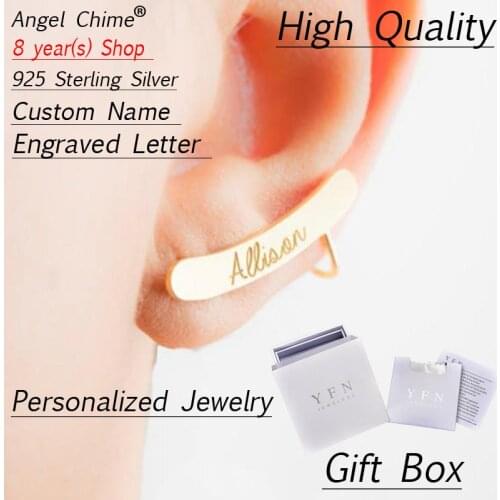 Женские золотые серьги AOBOCO China At AliExpress