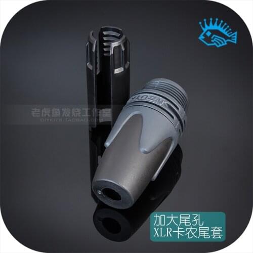 1pcs/10pcs Switzerland Neutrik BXX-14 Increases the bold diameter tail sleeve Caron head XLR balance plug