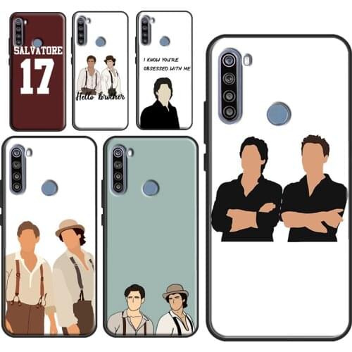 Damon Salvatore Stefan Phone Case for Xiaomi Redmi Note 10 Pro 9 8 Redmi 9 9T 9C 9A 8A 7A K40 Note 9S 8T Cover