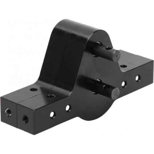 Black Metal D90 Transfer Case Gearbox for 1/10 RC Crawler D90 Axial SCX10