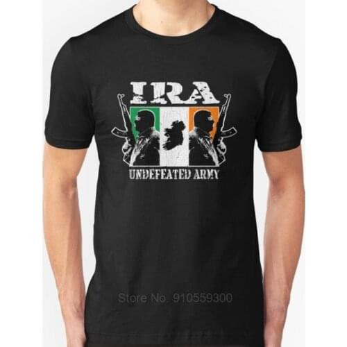 Men tshirt IRA Undefeated Army(Vintage Distressed) Unisex T Shirt tees top fashion t-shirt men cotton brand teeshirt