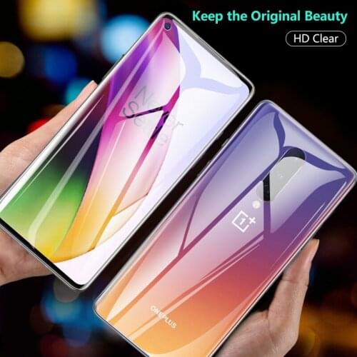 Front + back 3D Curved Film For Oneplus 8 pro 8 Screen Protector full cover Hydration Film For oneplus 8 pro Not Tempered Glass