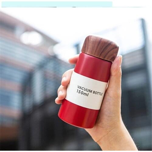 Quality Mini Cute Coffee Vacuum Flasks Thermos 150ml 250ml Small Capacity Portable Stainless Steel Travel Water Bottle Thermoses