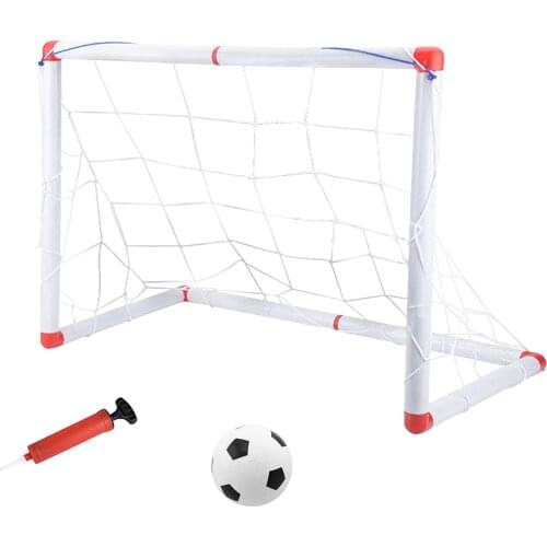 Kids Soccer Goal Set Mini Football Goal Kids Home Indoor Soccer Toy Family Game Soccer Goal Net for Backyard Futbol Gate