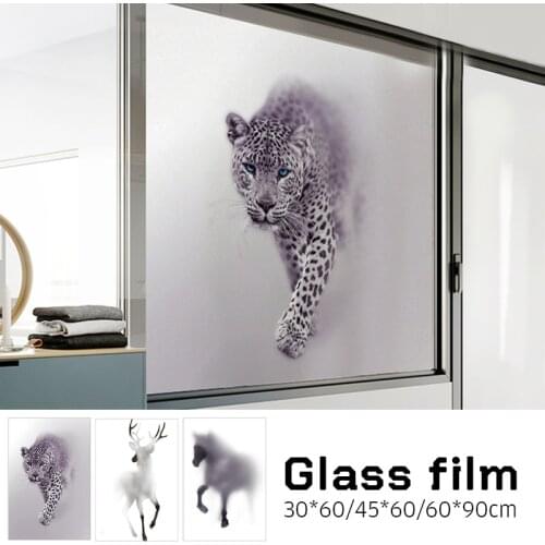 Frosted Opaque Glass Window Film For Privacy Adhesive Glass Cling Stickers DIY Home Office Decor Mixed Color Bedroom