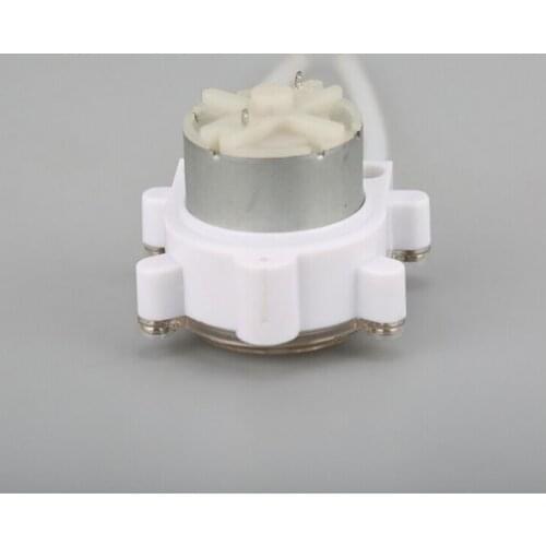 Miniature Water Pump DC 6V Micro Peristaltic Pump Household Water Pump Self-priming Pump Small, Ultra-quiet High Suction