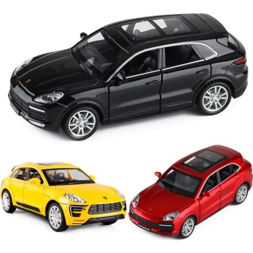 1:32 Porsche Cayenne Macan Model Car Die Cast Alloy Boys Toys Cars SUV Supercar Collectibles Kids Car Free Shipping
