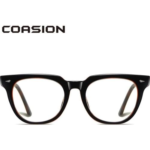COASION TR90 Cat Eye Anti Blue Light Glasses Computer Glasses for Women Men Blue Light Blocking Glasses Gaming Glasses CA1574