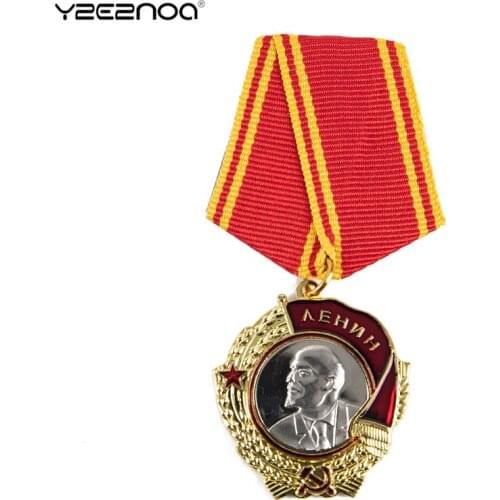 CCCP Orden Lenina USSR Order Of Lenin Pre Soviet Union Military Medal Russia Military Decoration CCCP Person Gold Badges
