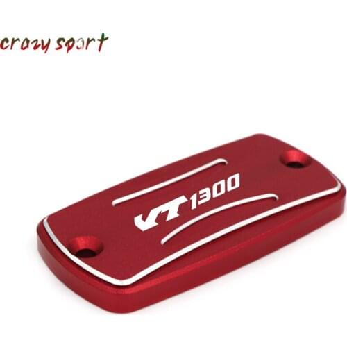 Front Brake Cylinder Fluid Reservoir Cover Cap For HONDA VT1300CR VT 1300CS Sabre/Sabre ABS Stateline 2010-2012 2011 VT 1300CR