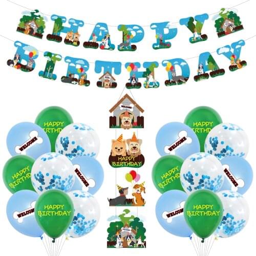 Dog Themed Birthday Party Items Pet Print Triangle Scarf Birthday Dog Scarf Set