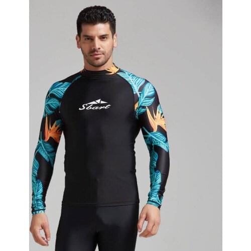 UV Protection Lycra Rashguard Men Long Sleeve Swimsuit Mens Swim Rash Guard Quick Dry Surf Driving T Shirt For Swimming Clothes