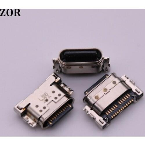 10pcs For LG Q7 Q610 Type C USB Plug Charging Port Mini USB Jack Socket Charger Connector