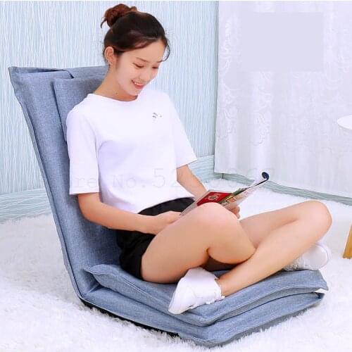 8000 Extended back a beanbag tatami folding Japanese single sofa bed wave window seat
